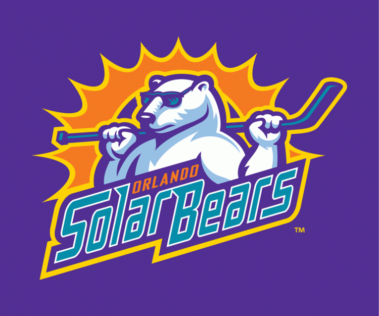 orlando solar bears 2012-pres alternate logo v2 iron on transfers for T-shirts